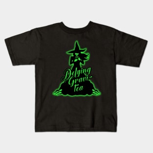 Defying Gravity Wicked Musical Pun Kids T-Shirt